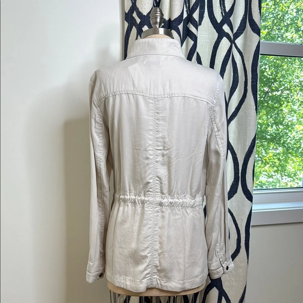LOFT Cream Utility Jacket - Picture 3 of 5